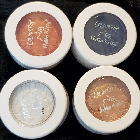NWOT, COLOURPOP HELLO KITTY 4PC. SUPERSHOCK SHADOW COLLECTION. - Picture 3 of 3